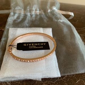 Givenchy Silk Swarovski Element Bangle Bracelet